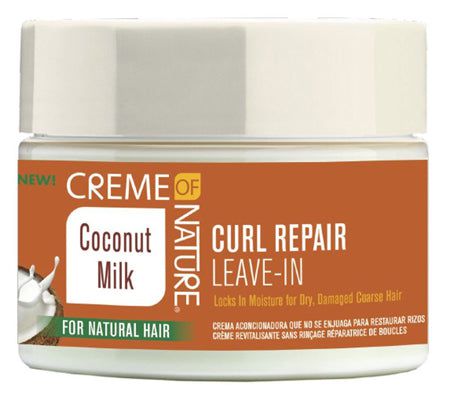 Creme of Nature Coconut Milk Curl Repair Leave-In 340ml | gtworld.be 