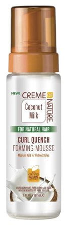 Creme of Nature Coconut Milk Foaming Mousse 207ml | gtworld.be 
