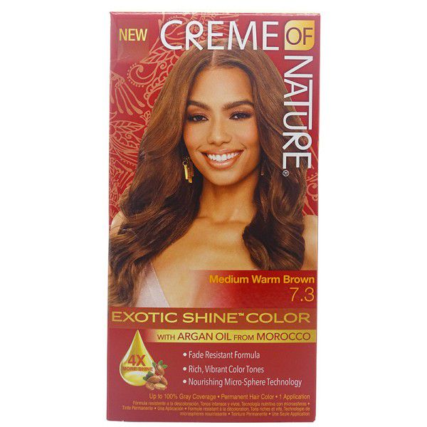 Creme of Nature Creme Of Nature Warm Brown 7.3 Creme Of Nature Exotic Shine Hair Color