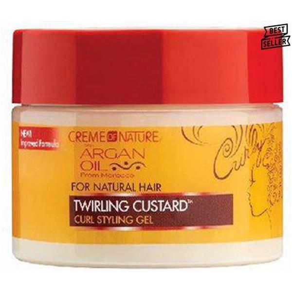 Creme of Nature Health & Beauty Creme of Nature Argan Oil Twirling Custard Curl Styling Gel 360ml