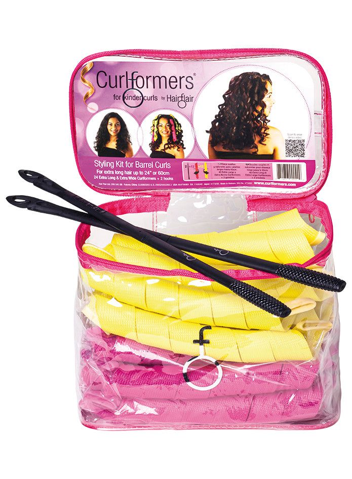 Curlformers Curlformers KIT BARREL CURLS  EXTRA LONG & EXTRA LARGE 24 Pieces