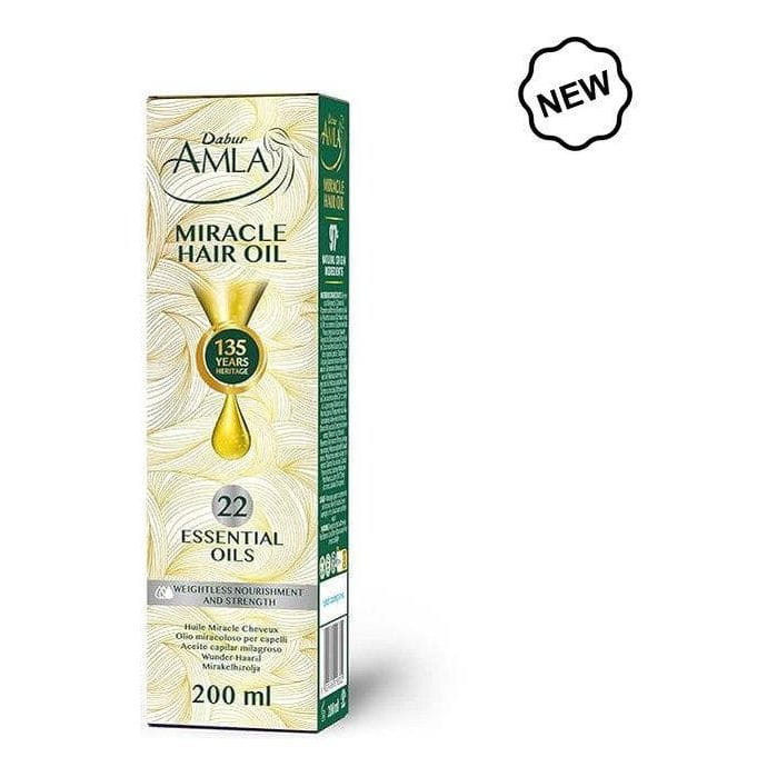 Dabur Amla Health & Beauty Dabur Amla Miracle Hair Oil 200ml