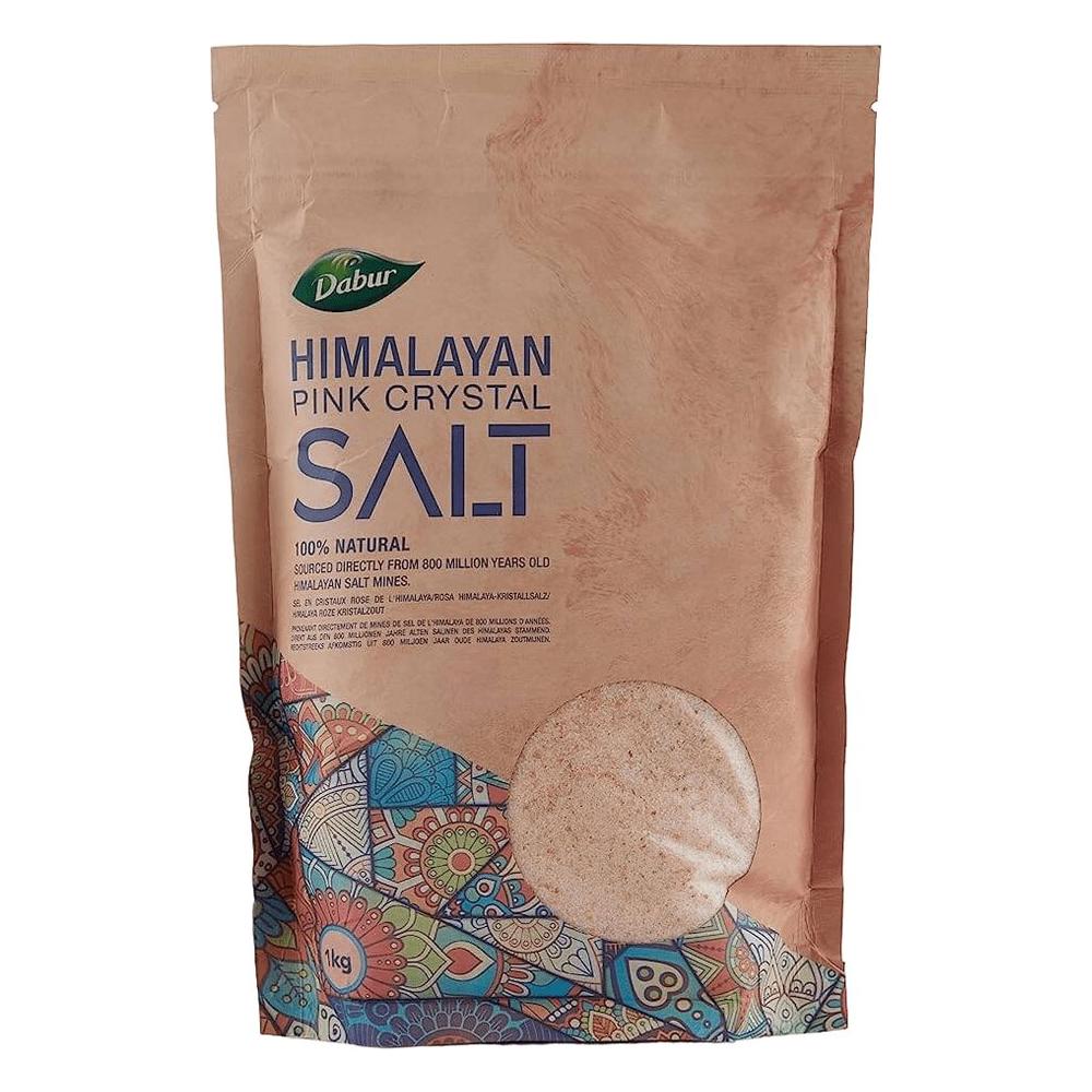 Dabur Himalayan Pure Pink Crystal Salt 1Kg - Gtworld.de