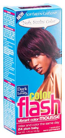 Dark and Lovely Soft Sheen-Carson Color Flash Vibrant Color Mousse 1.76 oz | gtworld.be 