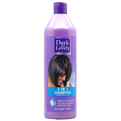 Dark and Lovely Health & Beauty Dark & Lovely 3 in 1 Shampoo 500ml