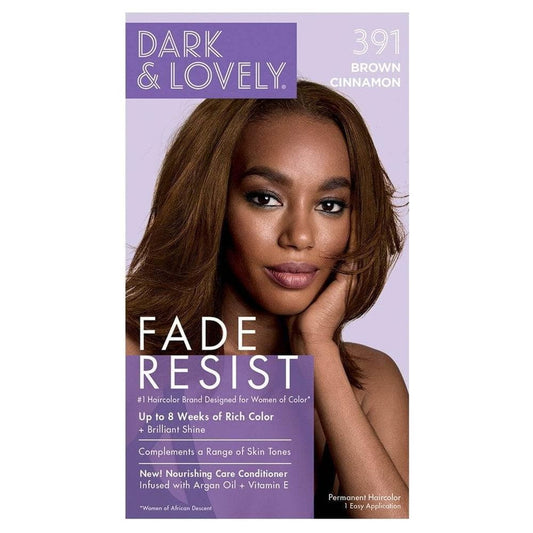 Dark and Lovely Health & Beauty Dark & Lovely Fade Resist Brown Cinnamon 391