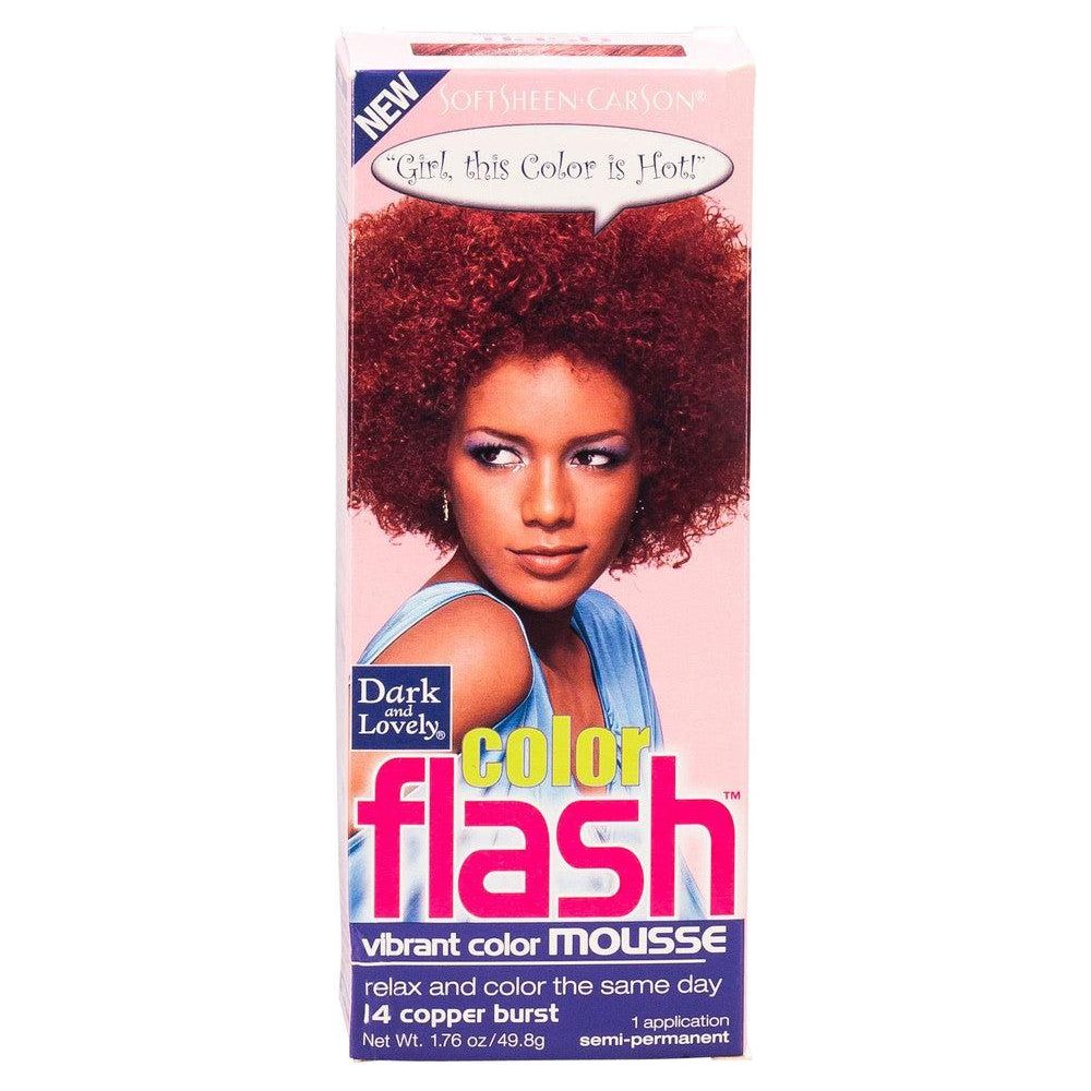 Dark and Lovely Soft Sheen - Carson Color Flash Vibrant Color Mousse 1.76 oz - Gtworld.de