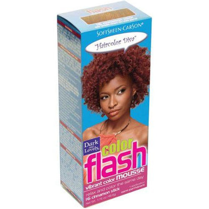 Dark and Lovely Soft Sheen - Carson Color Flash Vibrant Color Mousse 1.76 oz - Gtworld.de