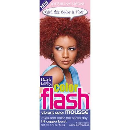 Dark and Lovely Soft Sheen - Carson Color Flash Vibrant Color Mousse 1.76 oz - Gtworld.de