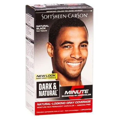 Dark and Natural SoftSheen Carson Natural - Looking Gray Coverage For Men - Gtworld.de