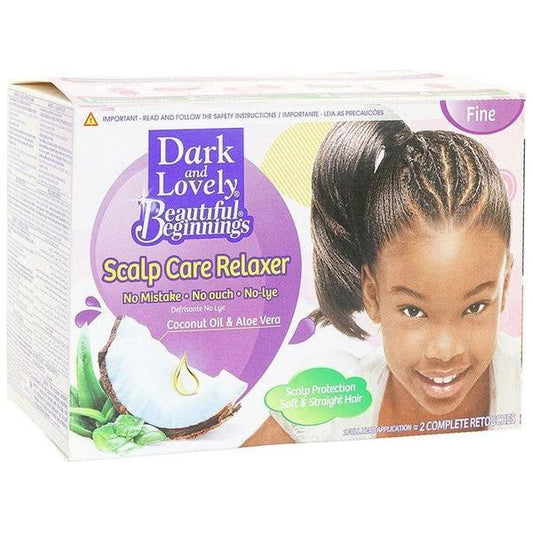 Dark & Lovely Beautiful Beginnings Soft'n Straight No - Lye Relaxer, Fine Hair - Gtworld.de