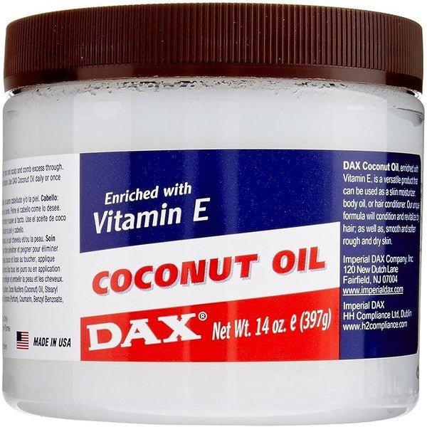 DAX Health & Beauty DAX Coconut Oil Enriched with Vitamin E 397g