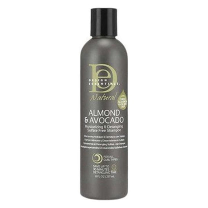 Design Essentials Health & Beauty Design Essentials Natural Almond & Avocado Moisturizing & Detangling Sulfate Free Shampoo 237ml