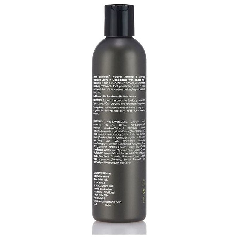 Design Essentials Natural Almond & Avocado Detangling Leave - in Conditioner 227g - Gtworld.de