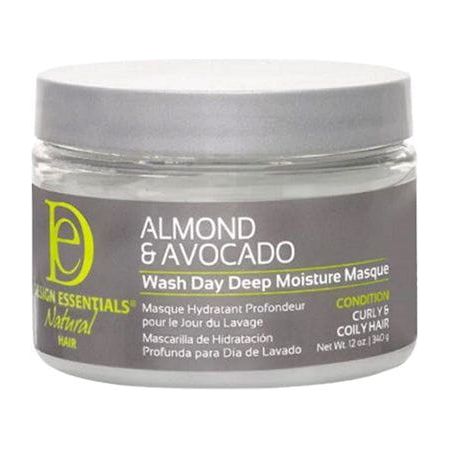 Design Essentials Natural Almond & Avocado Wash Day Deep Moisture Masque 12oz - Gtworld.de