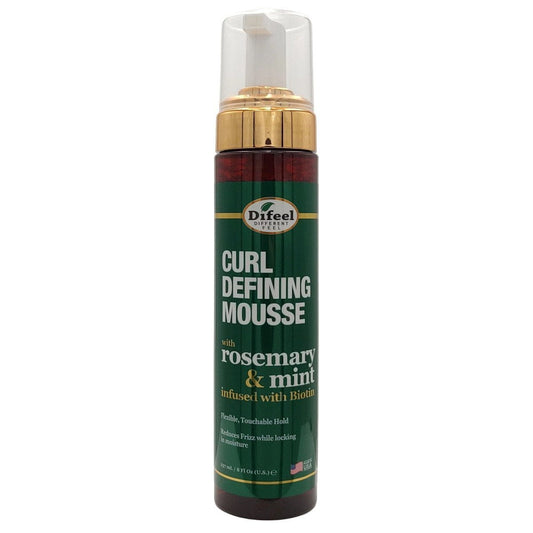 DiFeel Health & Beauty Difeel Rosemary & Mint Curl Defining Mousse 8 oz