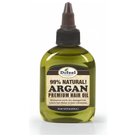 Difeel Premium Natural Hair Oil Argan 75ml - Gtworld.de