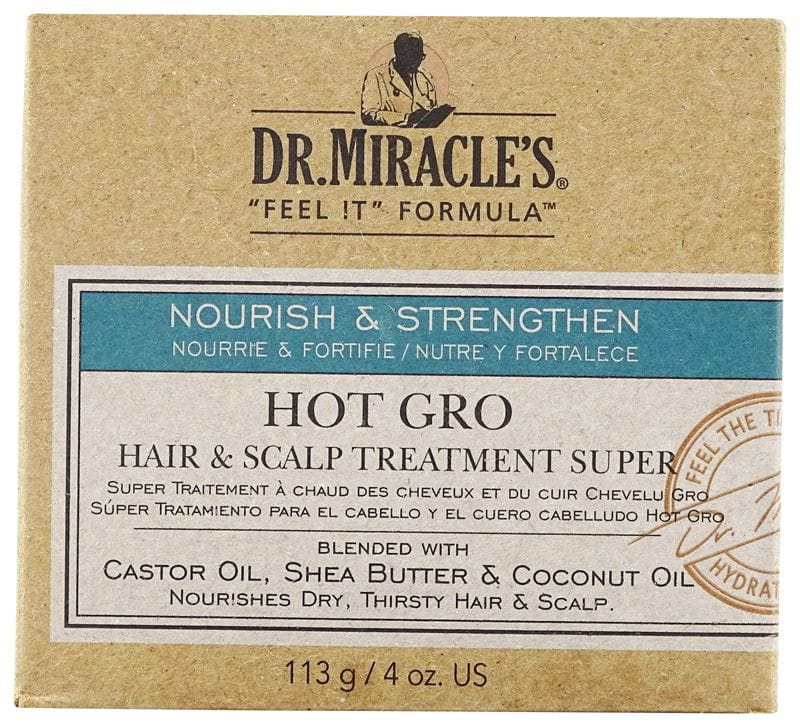 Dr. Miracle's Hot Gro Hair and Scalp Treatment Super 113g | gtworld.be 
