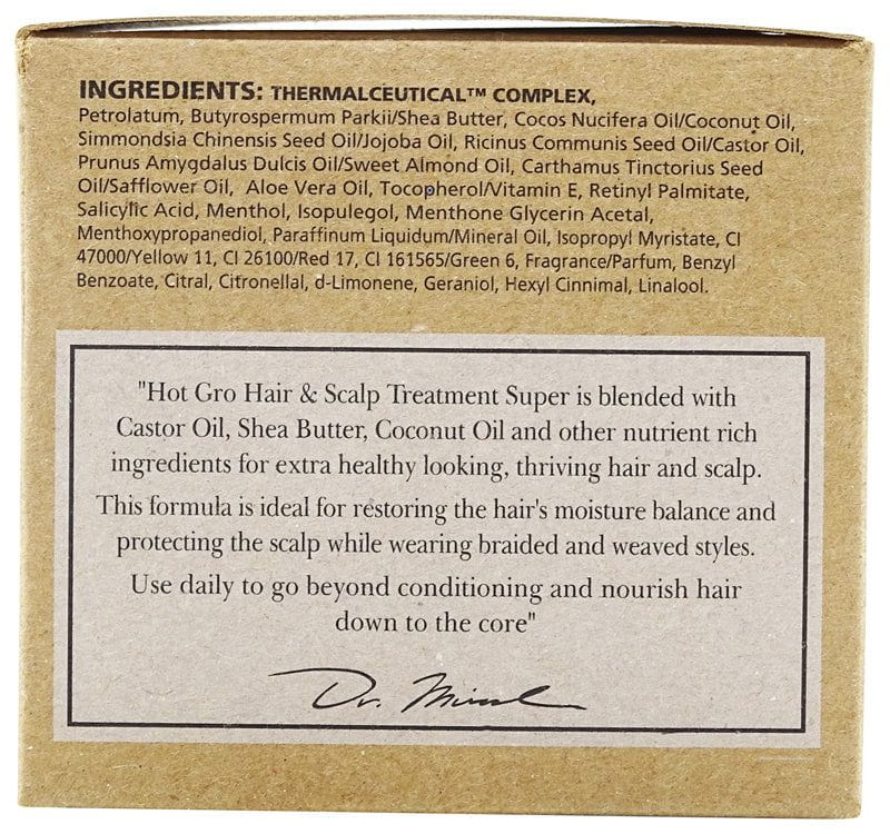 Dr. Miracle's Hot Gro Hair and Scalp Treatment Super 113g | gtworld.be 