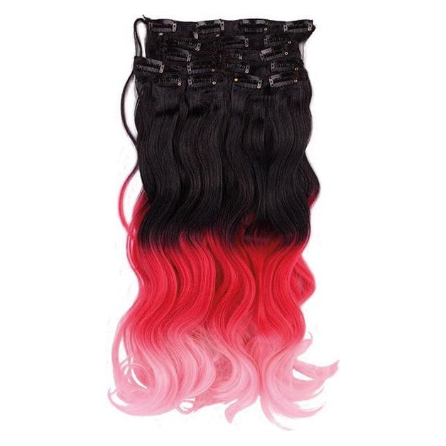 Dream Hair 8 Clip - In Ombre Extensions Kunsthaar - Gtworld.de