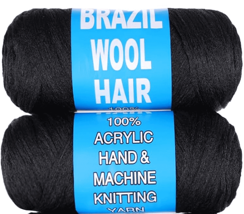 Dream Hair Brazil Wool Hair 100% Acrylic Hand & Machine Knitting Yarn