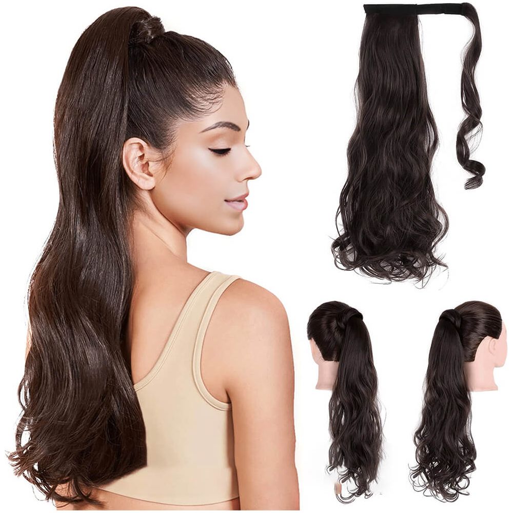 Dream Hair Curly Wave Ponytail Kunsthaar 24'' - Gtworld.de