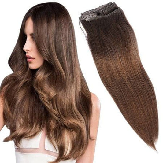 Dream Hair Clip-In Extensions Set, Human Hair | gtworld.be 