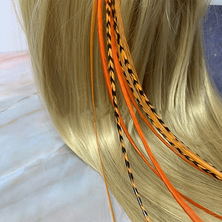 Dream Hair Dream Hair One Clip-In Feather Extensions Synthetic Hair Colour:1599