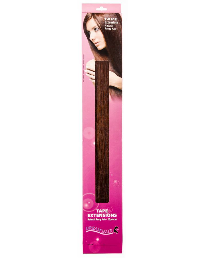 Dream Hair Tape Extensions Natural Remy Hair 20"/50cm | gtworld.be 