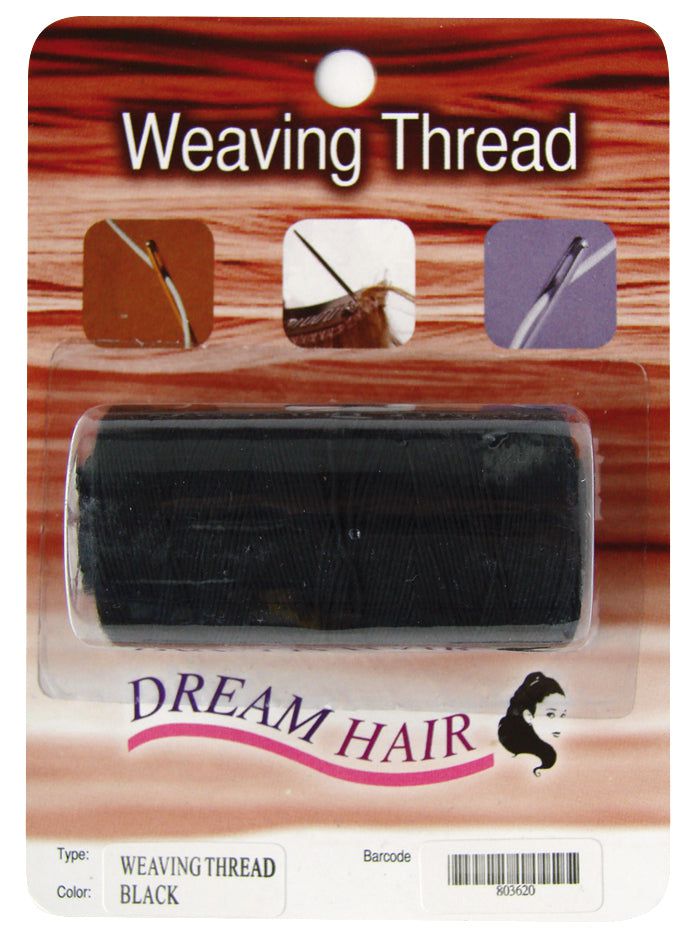 Dream Hair Weaving Thread Schwarz 3 cm | gtworld.be 