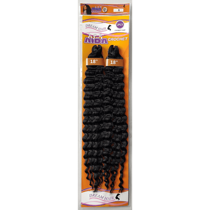 Dream Hair Health & Beauty 1 Dream Hair Aida Crochet 18" (2 PCS)