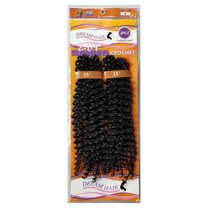 Dream Hair Health & Beauty 1 Dream Hair Rahwa Crochet 15" (2 pcs)