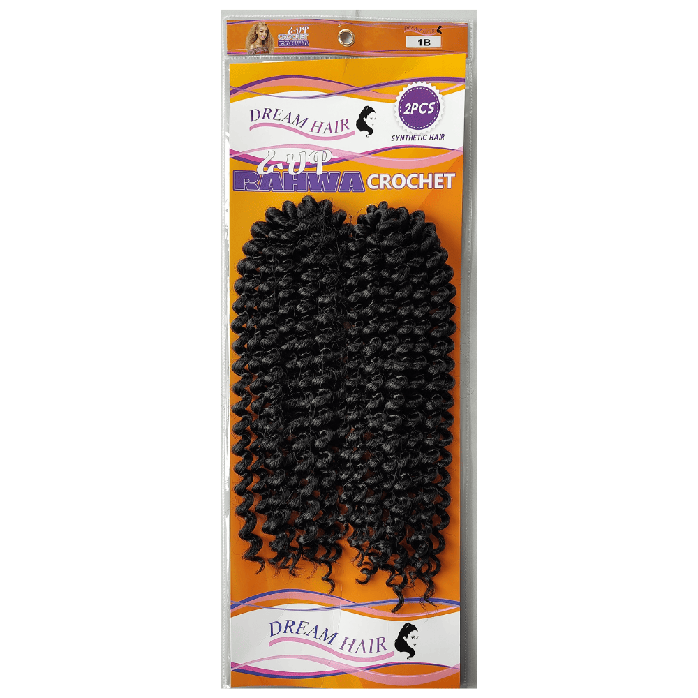 Dream Hair Health & Beauty 1B Dream Hair Rahwa Crochet 15" (2 pcs)