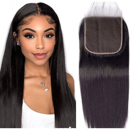 Dream Hair Health & Beauty 4*4 Lace Closure Straight 12" - Natural Color