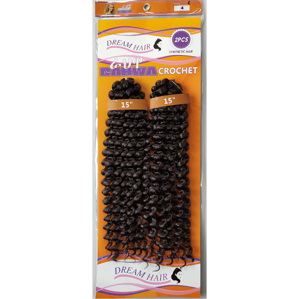 Dream Hair Health & Beauty 4 Dream Hair Rahwa Crochet 15" (2 pcs)