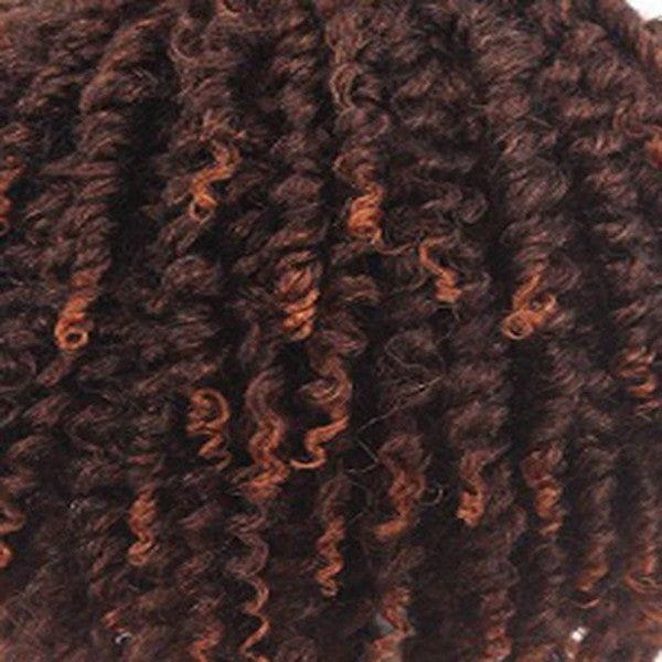 Dream Hair Health & Beauty Braun Kupfer Mix T2/145I WIG Jamaica Collection Kinky Curly