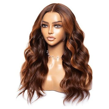 Dream Hair Health & Beauty Dream Hair 6 CH Brazilian Virgin Lace Front Wig 16" SP114