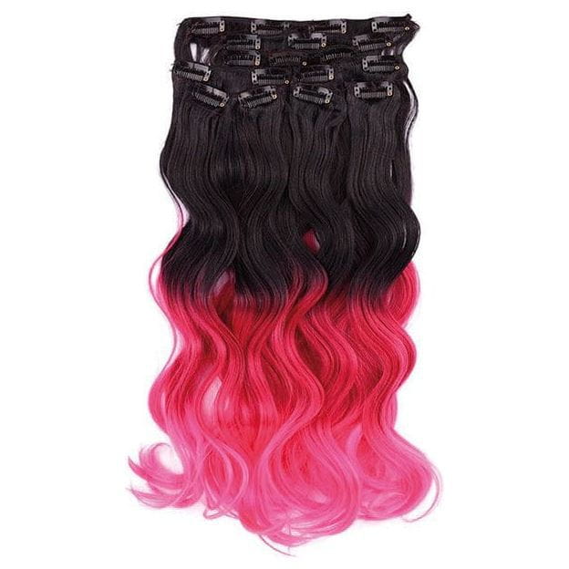 Dream Hair Health & Beauty Dream Hair 8 Clip-In Ombre Extensions Synthetic Hair