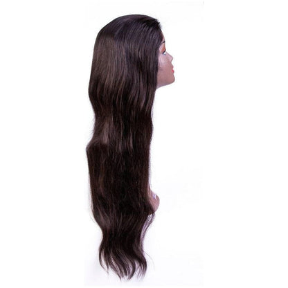 Dream Hair Health & Beauty Dream Hair Natural Brazilian Hair Top Wig Straight Col: Natural