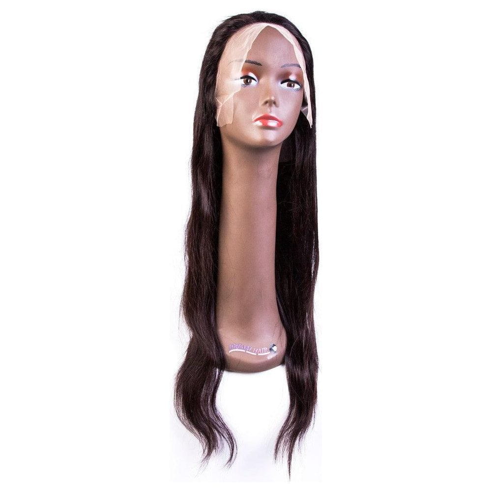 Dream Hair Health & Beauty Dream Hair Natural Brazilian Hair Top Wig Straight Col: Natural