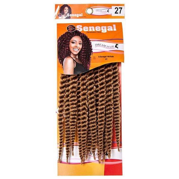 Dream Hair Health & Beauty Dream Hair S-Senegal 100 Bulk Length 10"/25cm Synthetic Hair