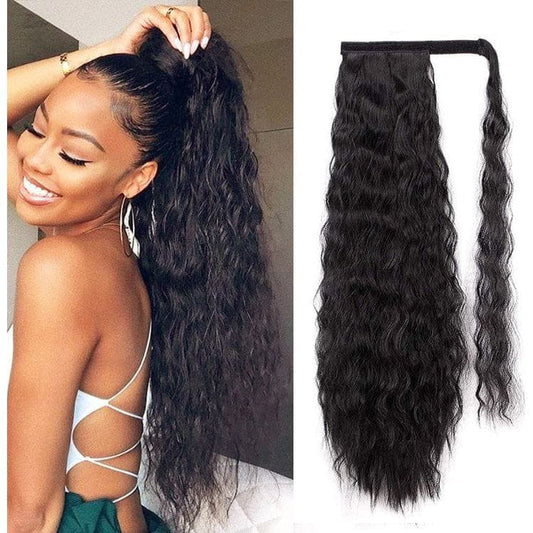 Dream Hair Health & Beauty Dream Hair Water Wave Curly Synthetic Ponytail 22"