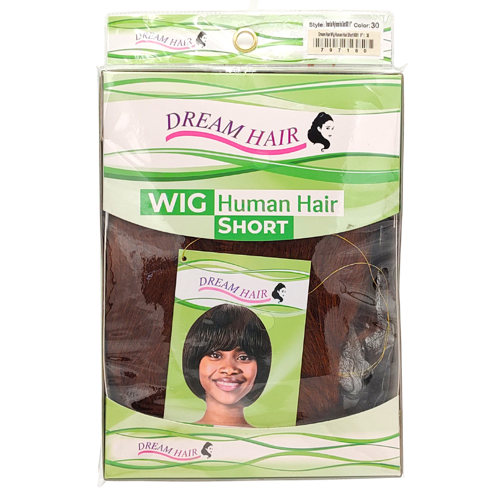 Dream Hair Health & Beauty Dream Hair Wig HUMAN HAIR Short 0001