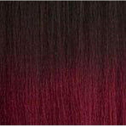 Dream Hair Health & Beauty Schwarz-Burgundy Mix Ombré #T1B/Burg Dream Hair S-Straight Weaving 10/12/14" 25/30/35cm Synthetic Hair Color:1