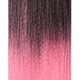 Dream Hair Health & Beauty Schwarz-Rosa Mix #T1B/Pink Dream Hair Braids Exception 4x Pre Stretched 100% synthetic hair 4 pcs, 170g