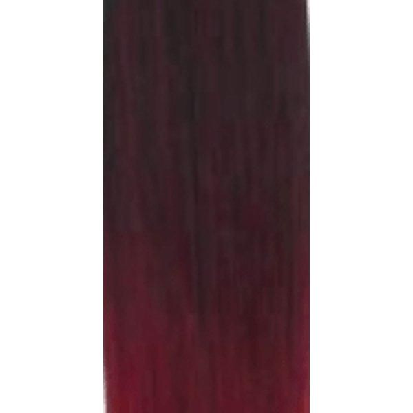 Dream Hair Health & Beauty Schwarz-Rot Mix Ombré #T1B/39 Dream Hair Pony Short 18"/45cm Synthetic Hair