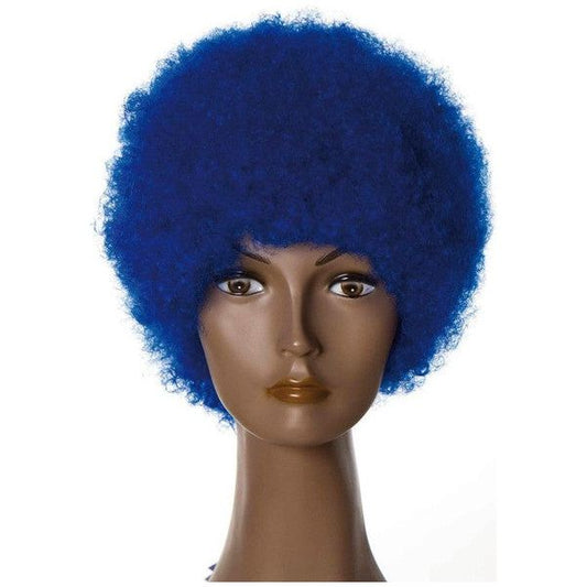 Dream Hair Health & Beauty Wig Afro Big Blue