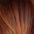Dream Hair Mahagony-Kupfer Mix Ombré #T33/130 Dream Hair Organics Jew 6"/15Cm (3Pcs) Human Hair
