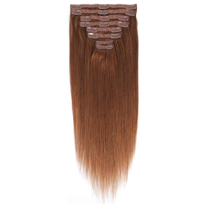 Dream Hair Natural Brazilian Hair Top Single Weft 8 Pcs Straight 18'' - Gtworld.de