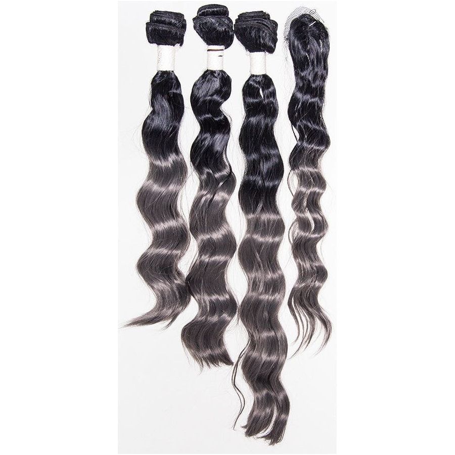 Dream Hair Ombre Kunsthaar Tressen 4Pcs - Gtworld.de